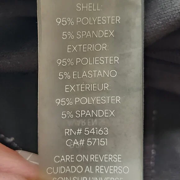 Calvin Klein Black & White Gingham Checkered Sleeveless Jumpsuit Fall Work - Picture 11 of 14